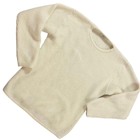 Louis Barbera Mohair/Lambswool Sweater Milk Sz 40 - Picture 1 of 6